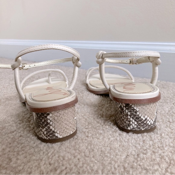Sam Edelman white strappy sandals - Picture 5 of 8